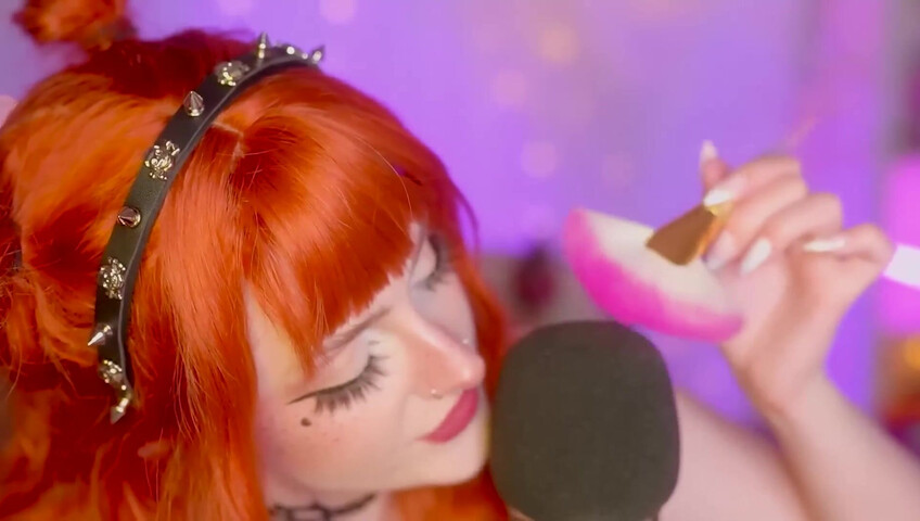 Mewlies ASMR - Close Your Eyes and Relax - Gentle Mic Brushing