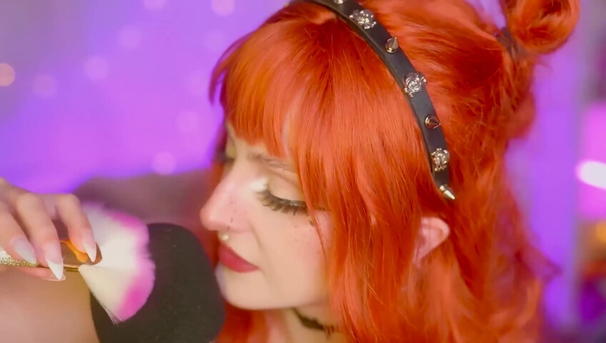 Mewlies ASMR - Close Your Eyes and Relax - Gentle Mic Brushing