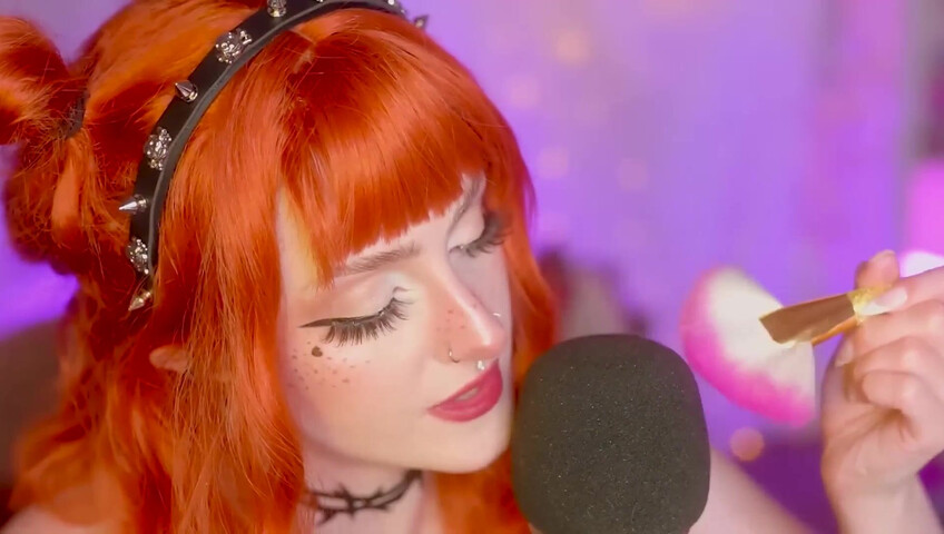 Mewlies ASMR - Close Your Eyes and Relax - Gentle Mic Brushing