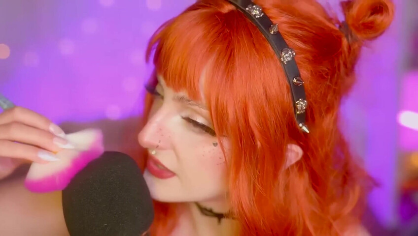 Mewlies ASMR - Close Your Eyes and Relax - Gentle Mic Brushing