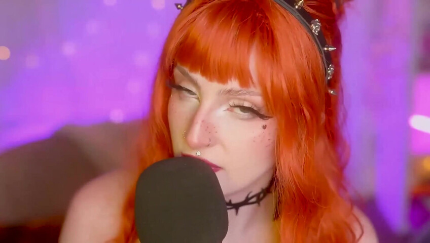 Mewlies ASMR - Close Your Eyes and Relax - Gentle Mic Brushing