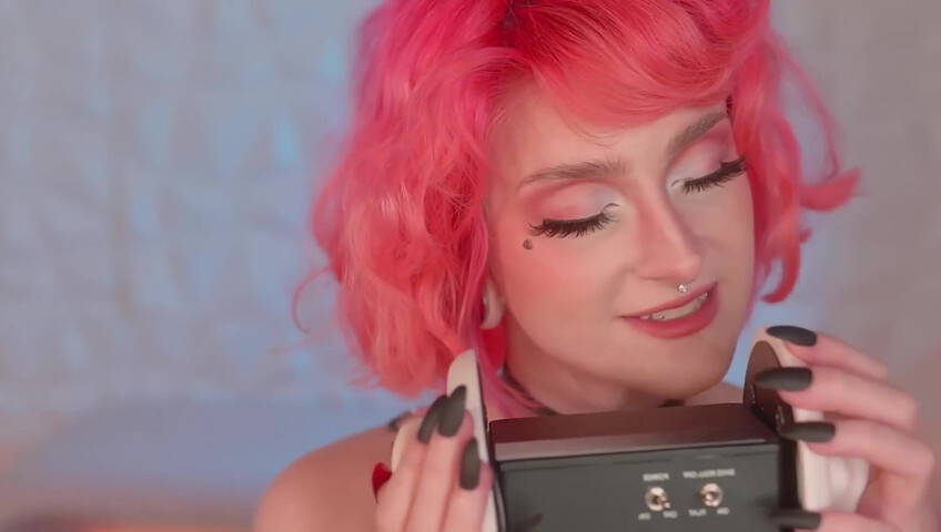 Mewlies ASMR - Ear Blowing ♡ Gentle Ear Massage