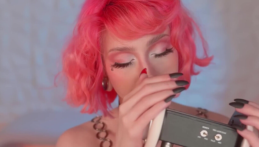 Mewlies ASMR - Ear Blowing ♡ Gentle Ear Massage