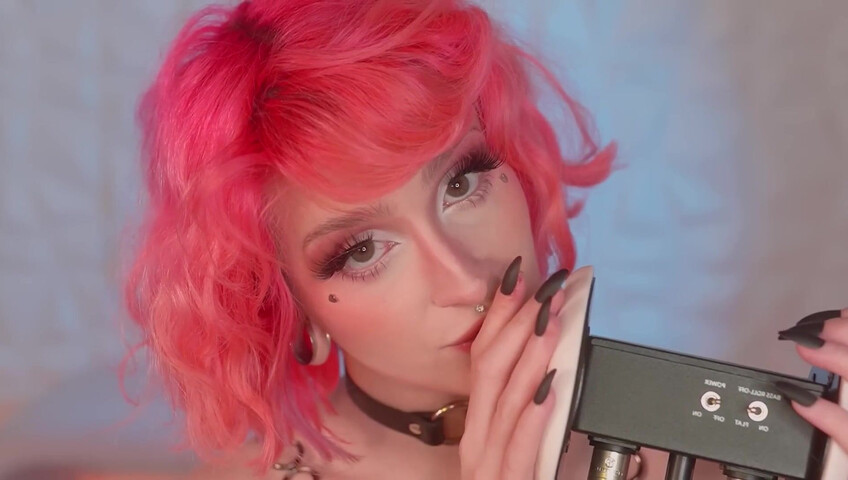 Mewlies ASMR - Ear Blowing ♡ Gentle Ear Massage