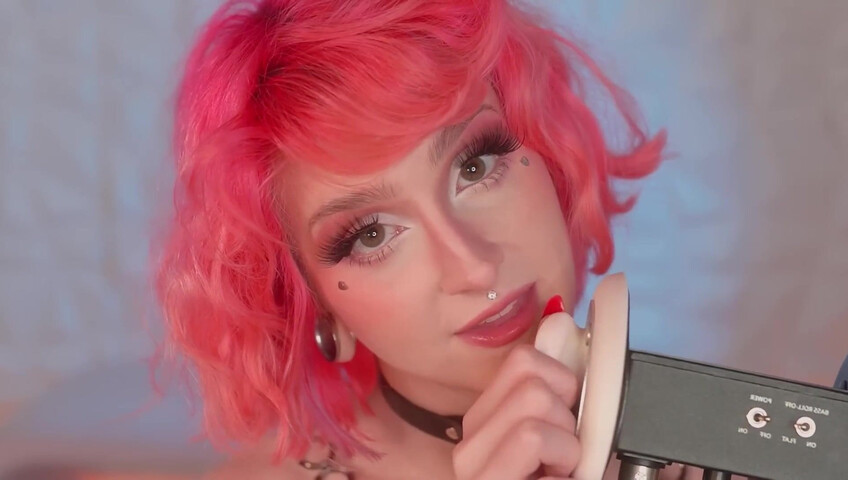 Mewlies ASMR - Ear Blowing ♡ Gentle Ear Massage