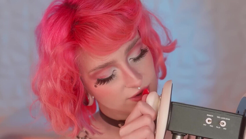 Mewlies ASMR - Ear Blowing ♡ Gentle Ear Massage