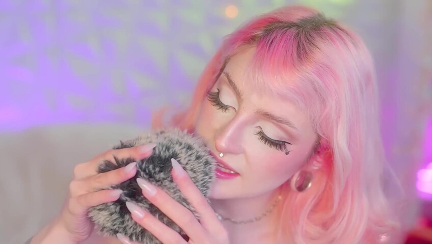 Mewlies ASMR - Fluffy Brain Squishies ♡ 100% Tingles ♡ Inaudible Whispers (no talking)