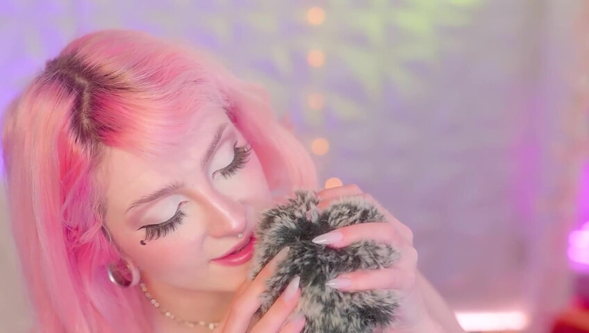 Mewlies ASMR - Fluffy Brain Squishies ♡ 100% Tingles ♡ Inaudible Whispers (no talking)