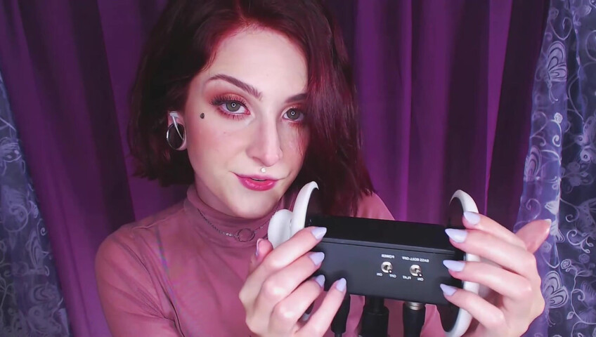 Mewlies ASMR - No talking Oil Ear Massage & Tongue Clicks ASMR