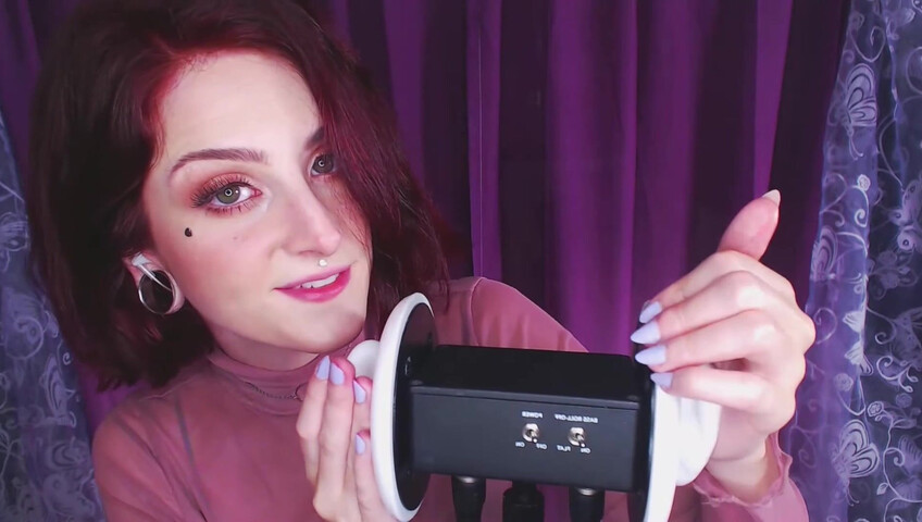 Mewlies ASMR - No talking Oil Ear Massage & Tongue Clicks ASMR