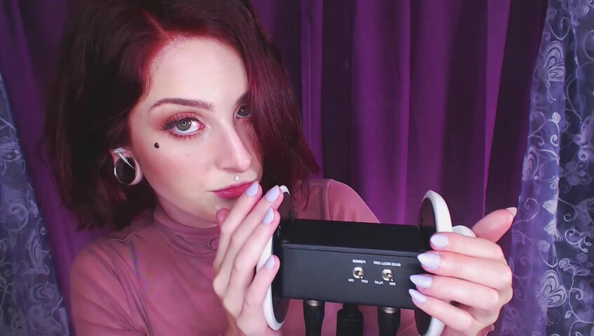 Mewlies ASMR - No talking Oil Ear Massage & Tongue Clicks ASMR