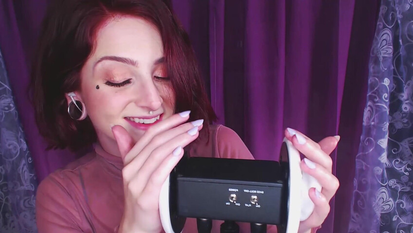 Mewlies ASMR - No talking Oil Ear Massage & Tongue Clicks ASMR