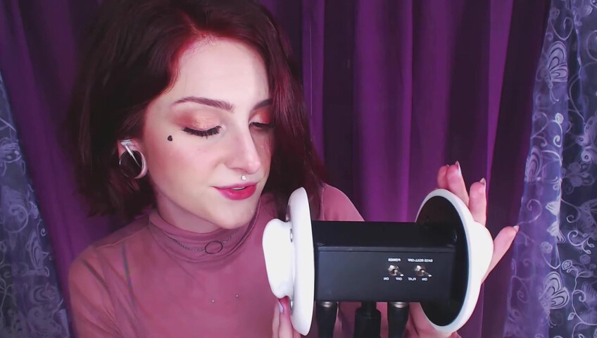 Mewlies ASMR - No talking Oil Ear Massage & Tongue Clicks ASMR