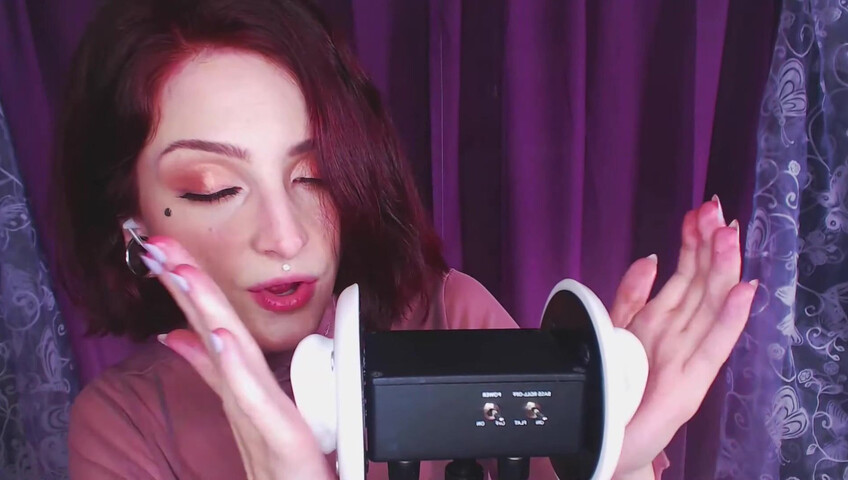 Mewlies ASMR - No talking Oil Ear Massage & Tongue Clicks ASMR