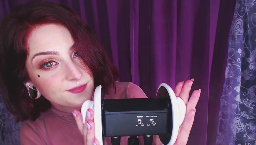 Mewlies ASMR - No talking Oil Ear Massage & Tongue Clicks ASMR