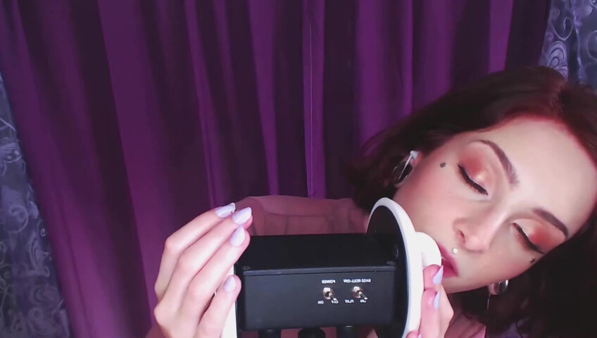 Mewlies ASMR - No talking Oil Ear Massage & Tongue Clicks ASMR