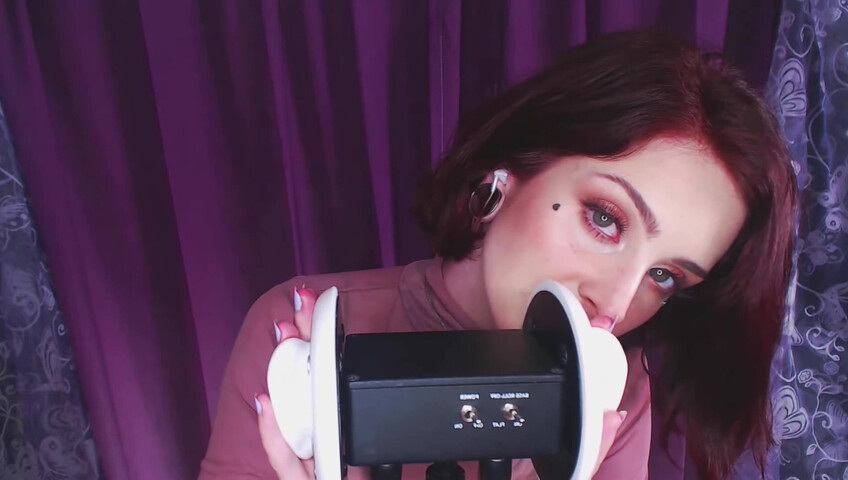 Mewlies ASMR - No talking Oil Ear Massage & Tongue Clicks ASMR