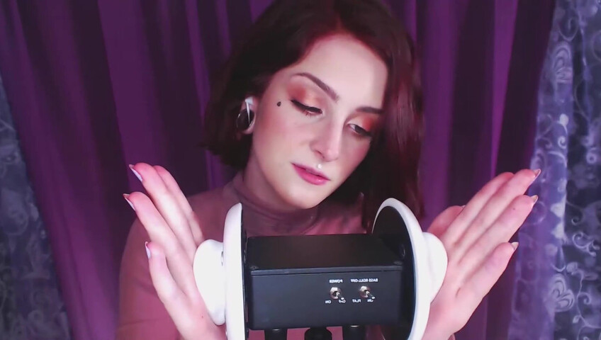 Mewlies ASMR - No talking Oil Ear Massage & Tongue Clicks ASMR