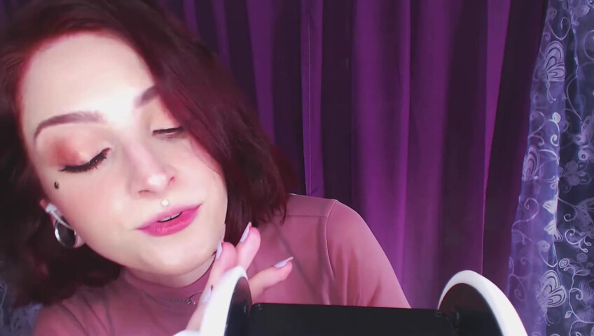 Mewlies ASMR - No talking Oil Ear Massage & Tongue Clicks ASMR