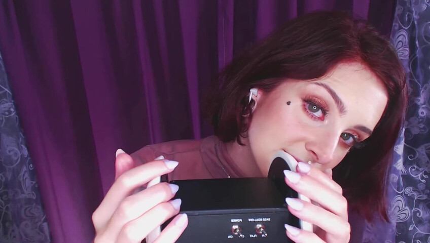 Mewlies ASMR - No talking Oil Ear Massage & Tongue Clicks ASMR