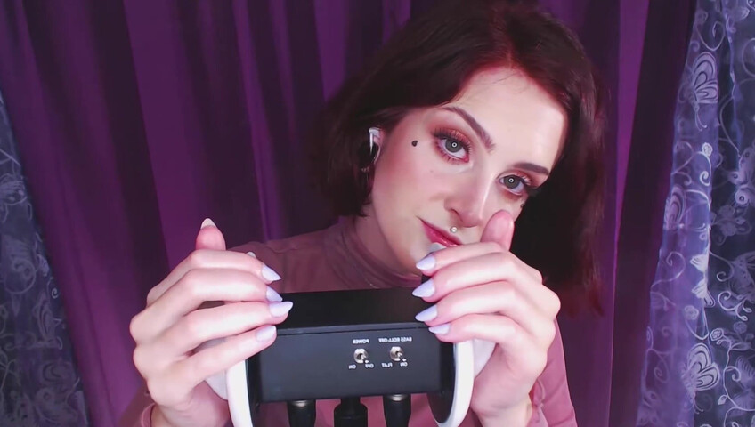 Mewlies ASMR - No talking Oil Ear Massage & Tongue Clicks ASMR