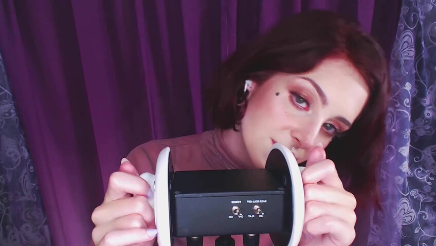 Mewlies ASMR - No talking Oil Ear Massage & Tongue Clicks ASMR