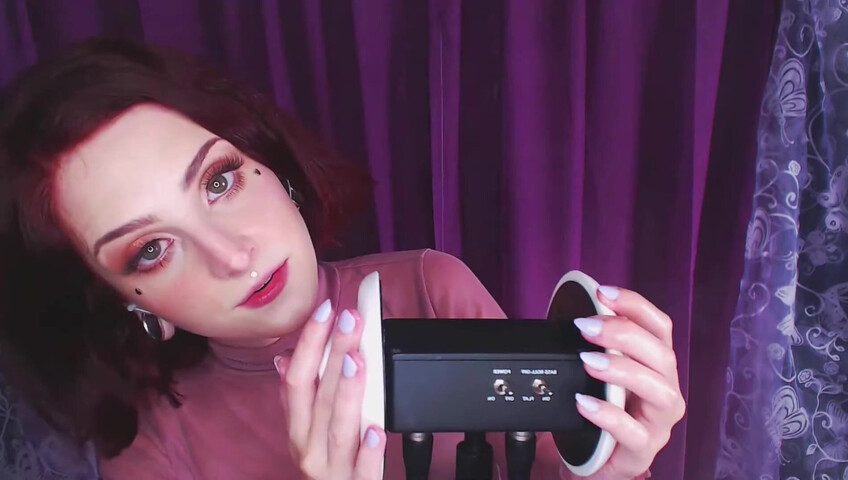 Mewlies ASMR - No talking Oil Ear Massage & Tongue Clicks ASMR