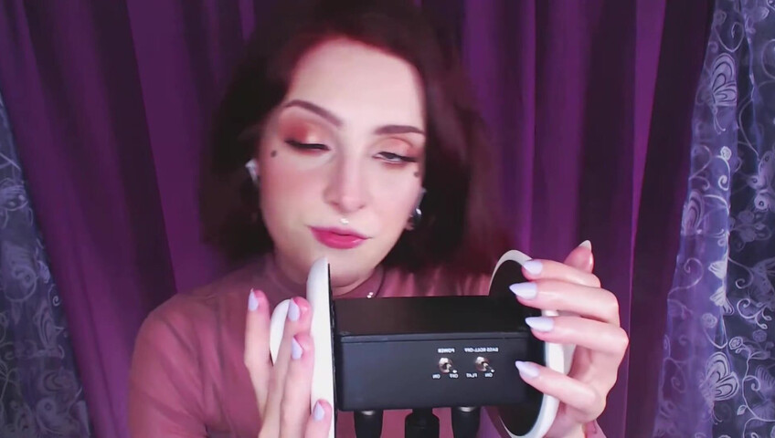 Mewlies ASMR - No talking Oil Ear Massage & Tongue Clicks ASMR