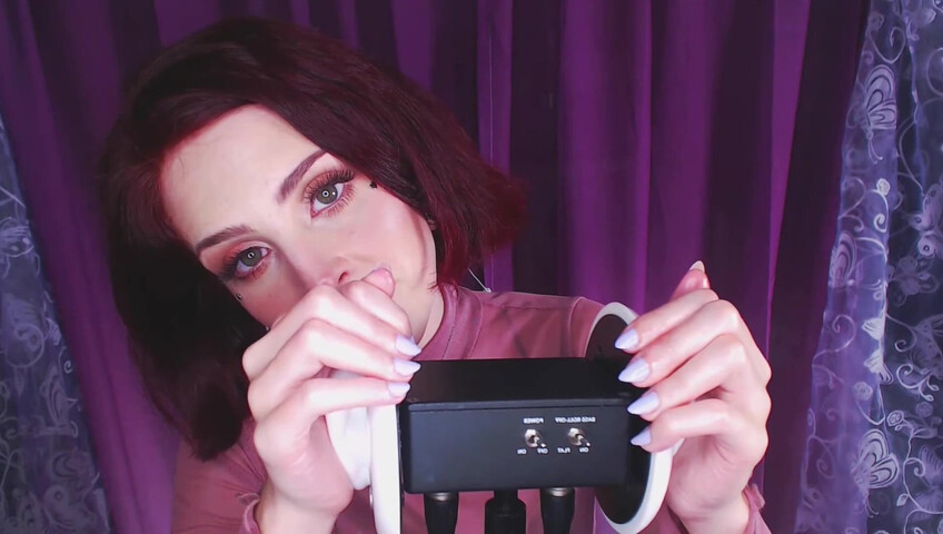 Mewlies ASMR - No talking Oil Ear Massage & Tongue Clicks ASMR