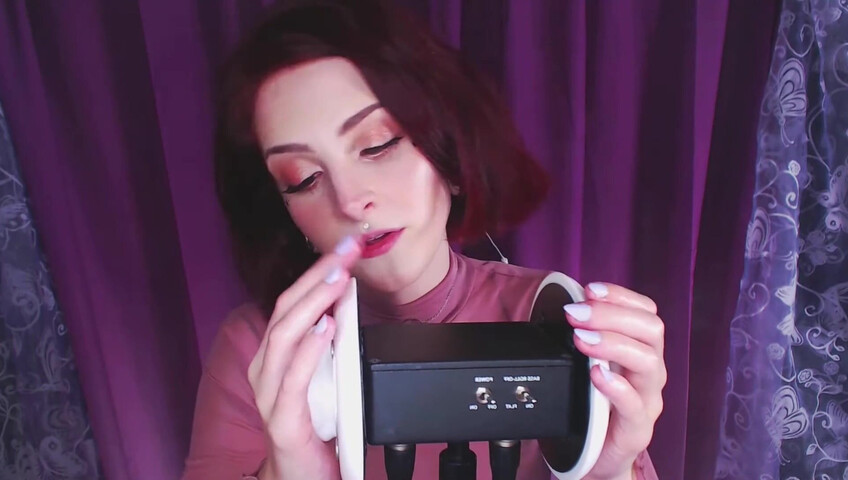 Mewlies ASMR - No talking Oil Ear Massage & Tongue Clicks ASMR