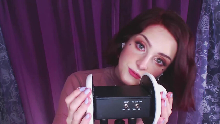 Mewlies ASMR - No talking Oil Ear Massage & Tongue Clicks ASMR