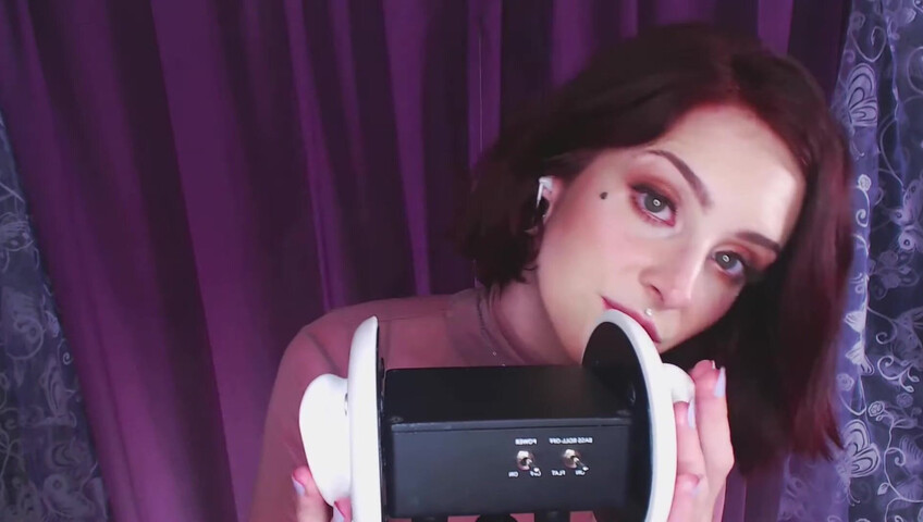 Mewlies ASMR - No talking Oil Ear Massage & Tongue Clicks ASMR