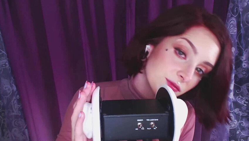 Mewlies ASMR - No talking Oil Ear Massage & Tongue Clicks ASMR
