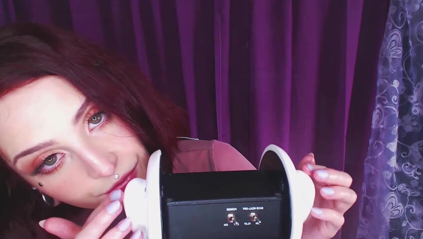 Mewlies ASMR - No talking Oil Ear Massage & Tongue Clicks ASMR