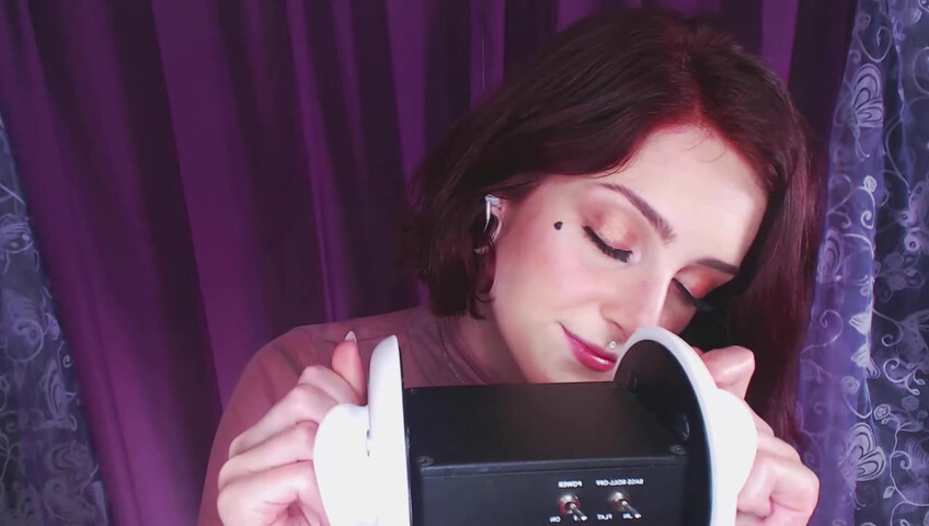 Mewlies ASMR - No talking Oil Ear Massage & Tongue Clicks ASMR