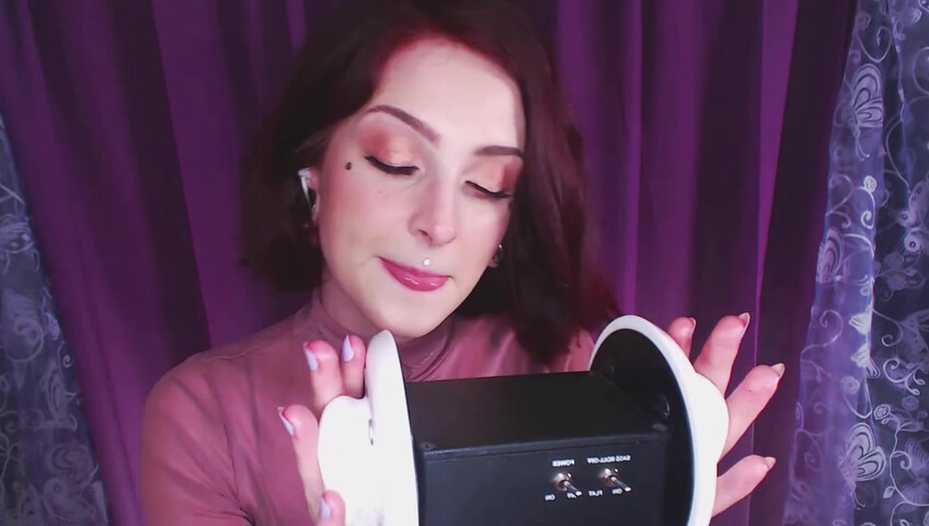 Mewlies ASMR - No talking Oil Ear Massage & Tongue Clicks ASMR