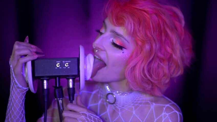 Mewlies ASMR - WHITE ICING Earlicking Patreon KINGS Exclusive