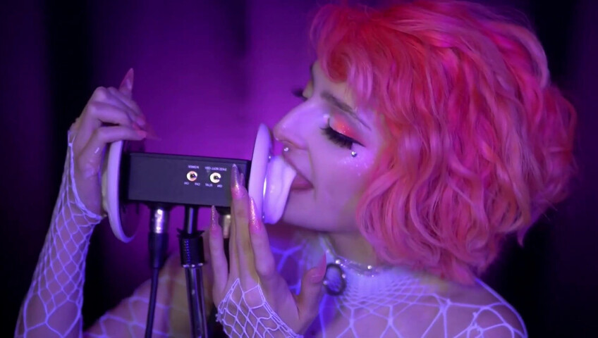 Mewlies ASMR - WHITE ICING Earlicking Patreon KINGS Exclusive