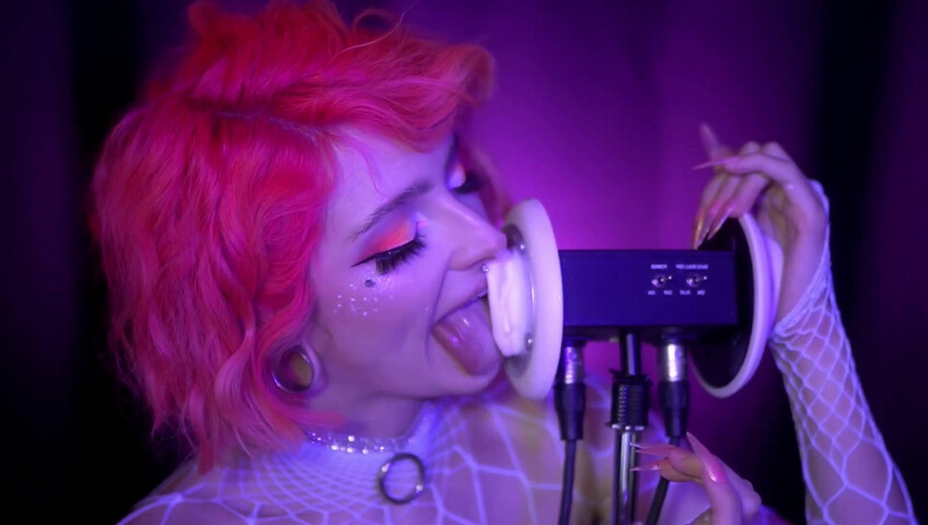 Mewlies ASMR - WHITE ICING Earlicking Patreon KINGS Exclusive