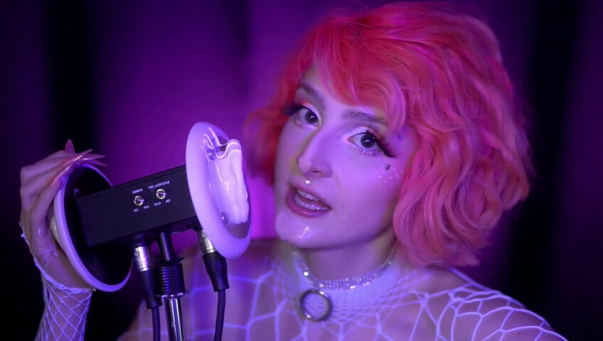 Mewlies ASMR - WHITE ICING Earlicking Patreon KINGS Exclusive