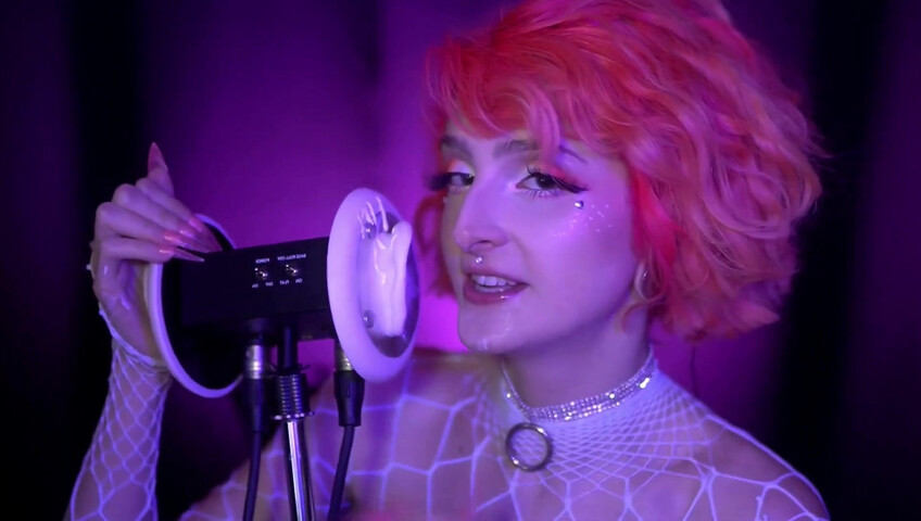 Mewlies ASMR - WHITE ICING Earlicking Patreon KINGS Exclusive