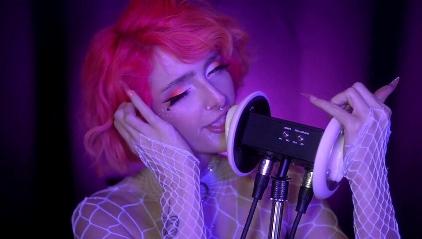 Mewlies ASMR - WHITE ICING Earlicking Patreon KINGS Exclusive