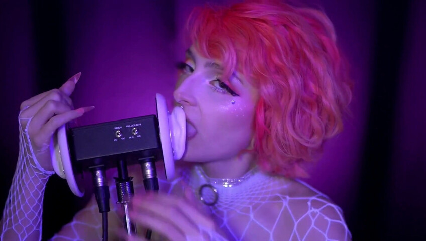 Mewlies ASMR - WHITE ICING Earlicking Patreon KINGS Exclusive