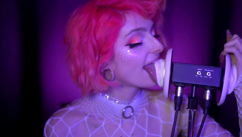 Mewlies ASMR - WHITE ICING Earlicking Patreon KINGS Exclusive
