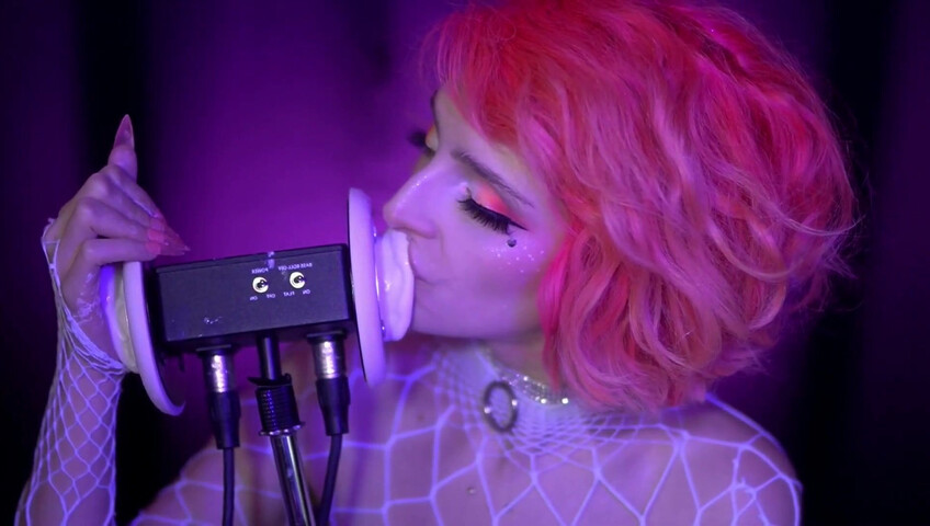 Mewlies ASMR - WHITE ICING Earlicking Patreon KINGS Exclusive