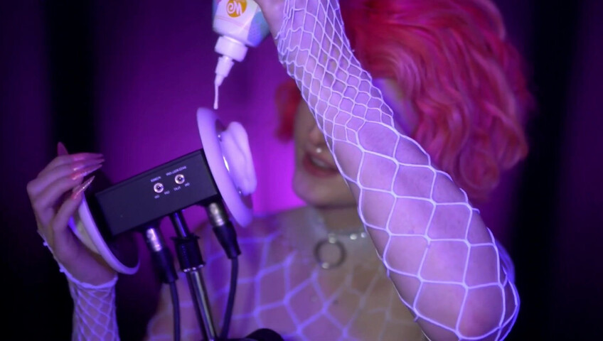 Mewlies ASMR - WHITE ICING Earlicking Patreon KINGS Exclusive