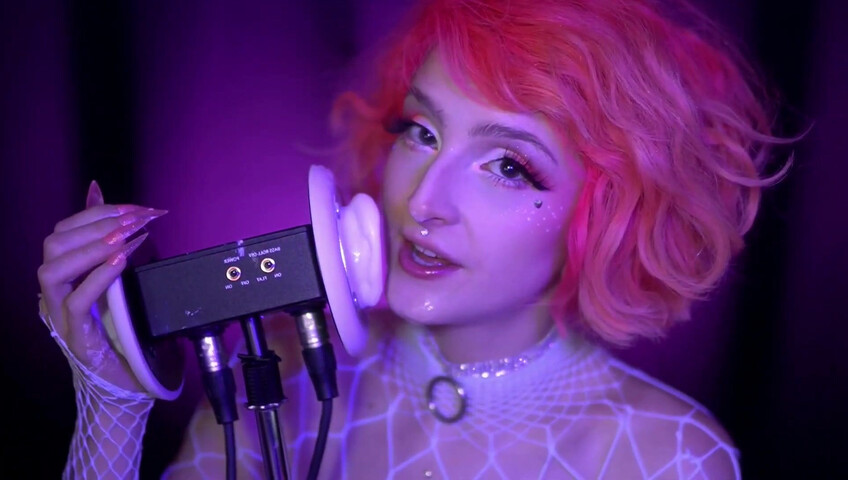 Mewlies ASMR - WHITE ICING Earlicking Patreon KINGS Exclusive