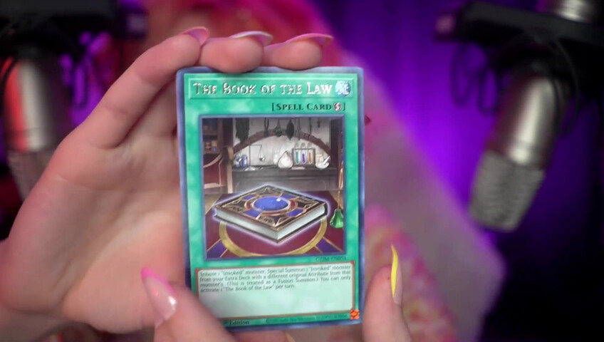 Mewlies ASMR - Yugioh Card Pack Opening ♡ Relaxing ♡ Casual Whispers & Giggles