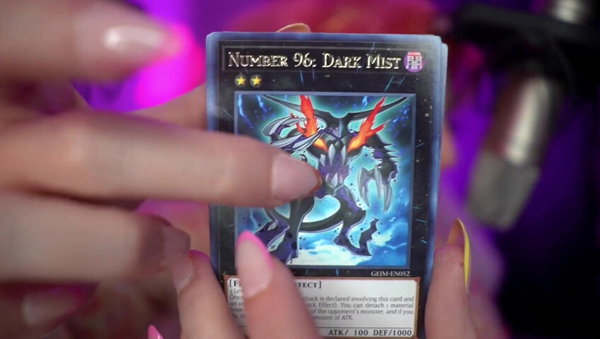 Mewlies ASMR - Yugioh Card Pack Opening ♡ Relaxing ♡ Casual Whispers & Giggles