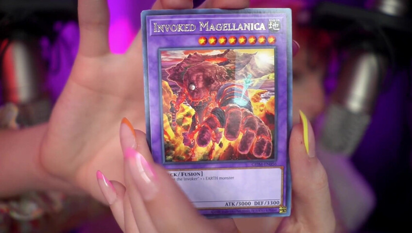 Mewlies ASMR - Yugioh Card Pack Opening ♡ Relaxing ♡ Casual Whispers & Giggles